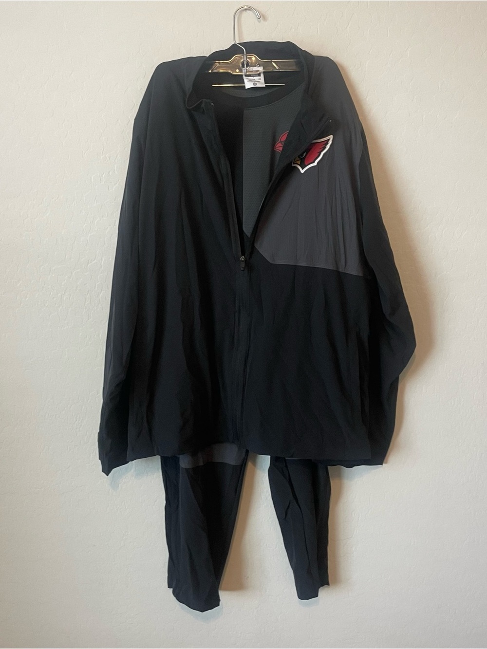 Nike XXL NFL Arizona Cardinals Player Issue 3-Piece Tracksuit Set